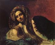 Karl Briullov A Turkish Woman painting